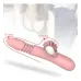 Consolador Vibrador Lengua Calentador Doble Estimulación
