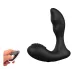 Masajeador Prostático Vibrador Remoto Recargable Negro Masajeador Prostático Vibrador Remoto Recargable Negro