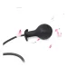 Plug Anal Inflable Dilatador Dildo Consolador Negro