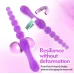 Plug Anal Cuentas Dilatador Inexpulsable Violeta