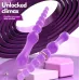 Plug Anal Cuentas Dilatador Inexpulsable Violeta