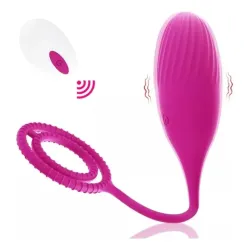 Anillo Vibrador Pene Bala Control Remoto Usb Recargable