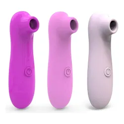 Succionador Clitoris Pezon Usb Rosa Claro Vibrador