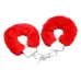 Kit Bdsm Antifaz Esposas Pluma Fetiche Rojo Pasión
