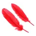 Kit Bdsm Antifaz Esposas Pluma Fetiche Rojo Pasión