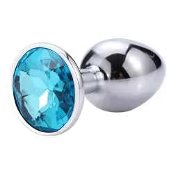 Plug Anal Joya Metal Small Dilatador Hipoalergénico Plug Anal Joya Metal Small Dilatador Hipoalergénico