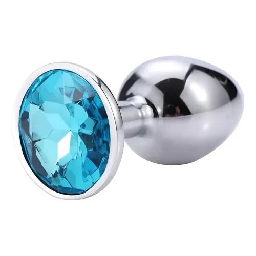 Plug Anal Joya Metal Small Dilatador Hipoalergénico