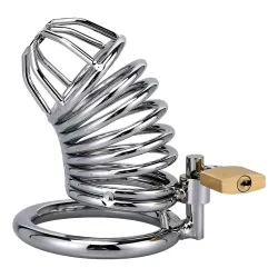 Jaula Castidad Peneana Bdsm Acero 5cm Bondage Gris Jaula Castidad Peneana Bdsm Acero 5cm Bondage Gris