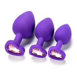 Plug Anal SIlicona Corazon Medium Plug Anal SIlicona Corazon Medium