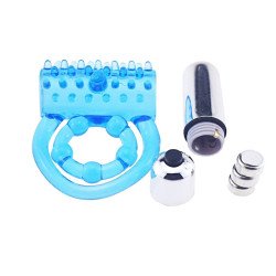 Anillo Peneano Vibrador Bala 10 Velocidades