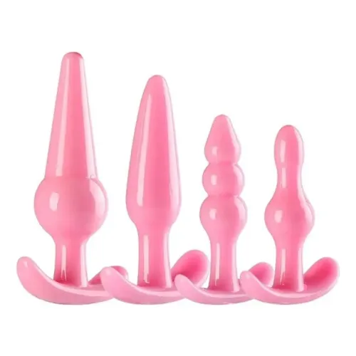Plug Anal Dilatadores Diferentes Tamaños Kit 4 Plug Anal Dilatadores Diferentes Tamaños Kit 4