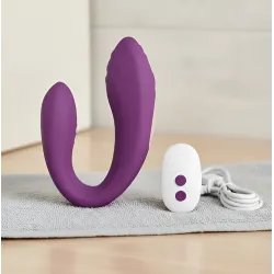 Vibrador Doble Parejas C/ Control Remoto Punto G Usb