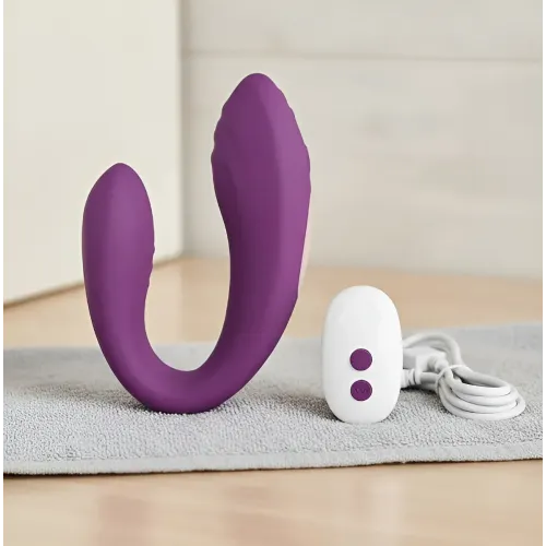 Vibrador Doble Parejas C/ Control Remoto Punto G Usb