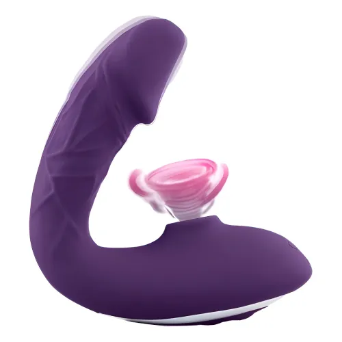 Vibrador Succionador Clítoris Punto G Usb Recargable Sexo