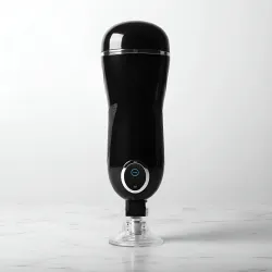 Masturbador Eléctrico Vagina 36 Modos Ventosa Negro - Vagina