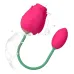 Vibrador Succionador Clítoris Flor Rosa Recargable Vibrador Succionador Clítoris Flor Rosa Recargable