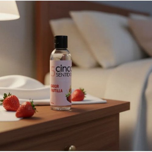 Lubricante Íntimo Comestible Sabor Frutilla 80ml