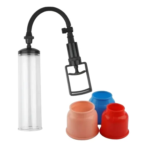 Bomba Pene Erectora Vacío Alargador Engrosador Kit Vagina