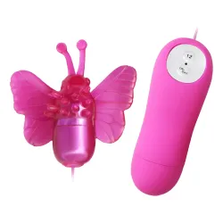 Vibrador Mariposa Estimulador Control Clítoris 12 Funciones