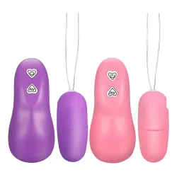 Bala Huevo Vibrador Control Remoto Inalámbrico Pila Femenino
