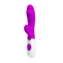 Vibrador Doble Estimulacion Pretty Love Snappy USB