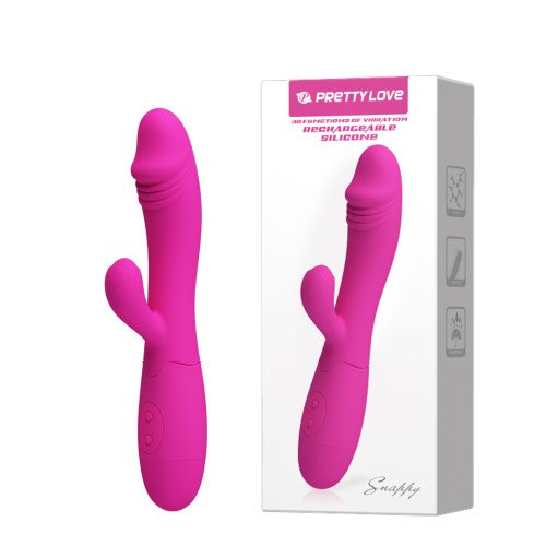 Vibrador con Estimulador de Clítoris 30 Funciones Snappy