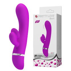 Vibrador con Estimulador de Clítoris Bert