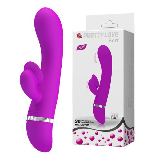 Vibrador con Estimulador de Clítoris Bert