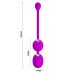 Bala Vibrador Kegel Con Control Willie