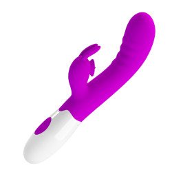 Vibrador Doble Estimulacion Con Lengua Pretty Love Cerberus