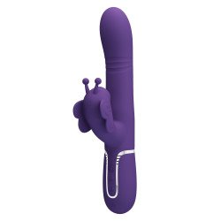 Vibrador Doble Estimulacion Pretty Love Ridgely Violeta