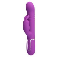 Vibrador Doble Estimulacion Pretty Love Coale Violeta Vibrador Doble Estimulacion Pretty Love Coale Violeta
