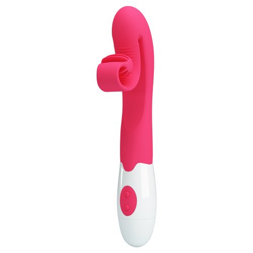 Vibrador 30 Modos Punto G Clítoris Flexible Pila Pretty Love