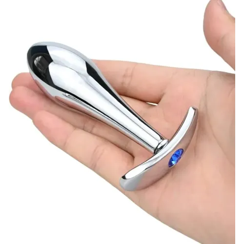 Plug Anal Metal Acero Estimulador Dilatador Anal Small