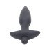 Plug Anal Vibrador Silicona Negro 10 Modos Potente