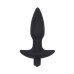 Plug Anal Vibrador Silicona Negro 10 Modos Potente