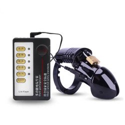 Jaula Castidad Peneana Electroestimulador Kit Descarga Shock