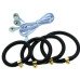 Kit Electroestimulador Anillos Pene Plug Anal Descarga Shock