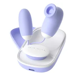 Vibrador Bala C/control Remoto Inalámbrico Clítoris Lila