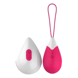 Vibrador Bala Clítoris Inalámbrico C/control Remoto Rosa Chicle