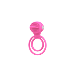 Anillo Vibrador Doble Recargable