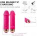 Vibrador Pene Glande Clítoris 10 Modos USB Pareja