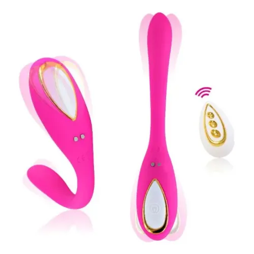 Vibrador Herradura Inalámbrico C/control Remoto Usb 10 Modos