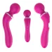 Vibrador Estimulador Clitoris 7 Cabezales Intercambiable Usb Rosa