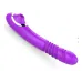 Vibrador Succionador Clítoris Retráctil Usb Recargable - Violeta
