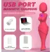 Vibrador Estimulador Succionador Forma Mujer Clítoris 10 Modos Usb Rosa Vibrador Estimulador Succionador Forma Mujer Clítoris 10 Modos Usb Rosa