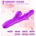 Vibrador Triple Succionador Consolador Estimulador Clítoris Rojo