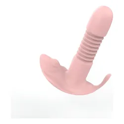 Vibrador Bala Discreto Control Remoto Inalámbrico Retractil Rosa