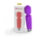 Vibrador Wand Clítoris Masajeador Potente Usb Silicona Rosa