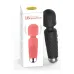 Vibrador Wand Clítoris Masajeador Potente Usb Silicona Rosa